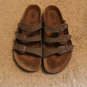 3 strap Florida soft footbed birkenstocks